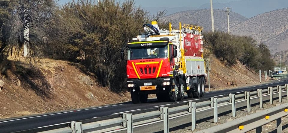 Traslado de equipos para Enaex por Logisticats